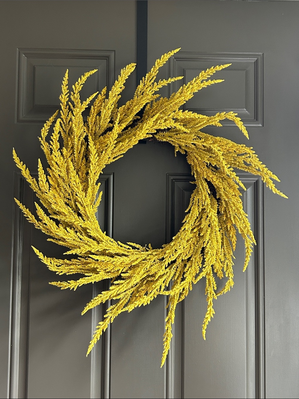 Threshold Yellow Heather Fall Holiday Wreath